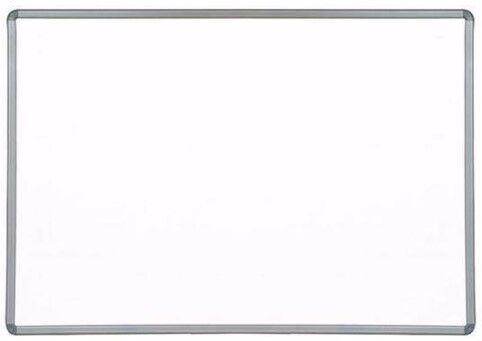 İnter INT-603-2 100x140 Alüminyum Çerçeve Manyetik Yüzeyli Duvara Monte Beyaz Yazı Tahtası