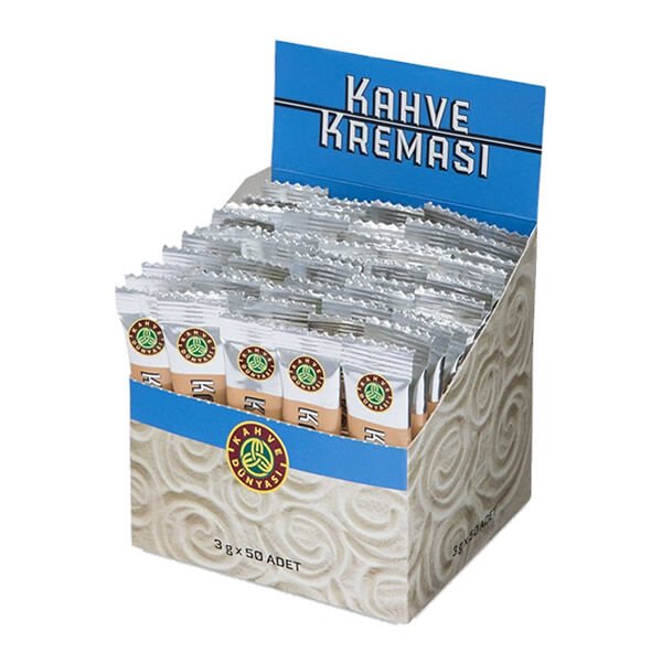 KAHVE DÜNYASI TEK KULLANIMLIK 50 Lİ KAHVE KREMASI