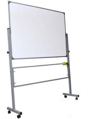 İnter INT-630 100x140 Alüminyum Çerçeve Lamine Yüzeyli Tekerlek Ayaklı Yazı Tahtası