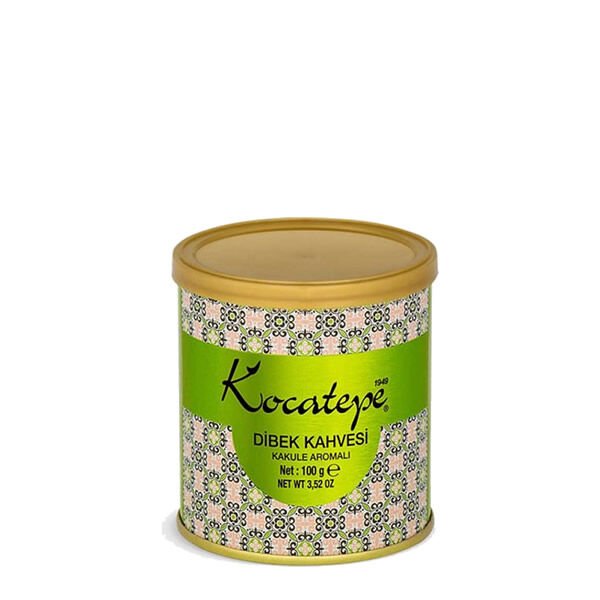 KOCATEPE 100 GR TENEKE KUTU DİBEK KAHVESİ