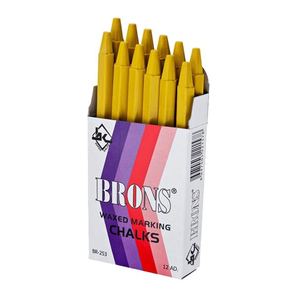 Brons BR-253 Sarı Marka Tebeşir