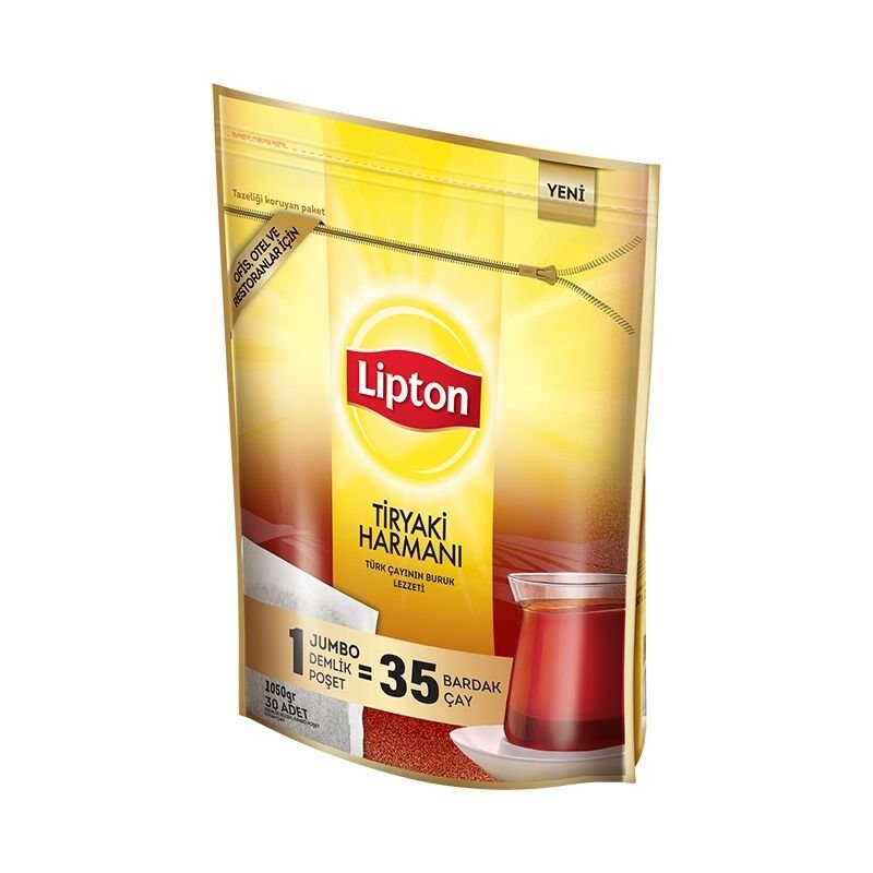 Lipton 35grX30 lu Jumbo Tiryaki Demlik Poşet Çay