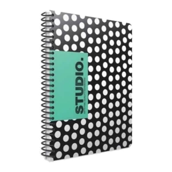 Gıpta Studio A4 80 Yaprak Kareli Spiralli Karton Kapaklı Defter