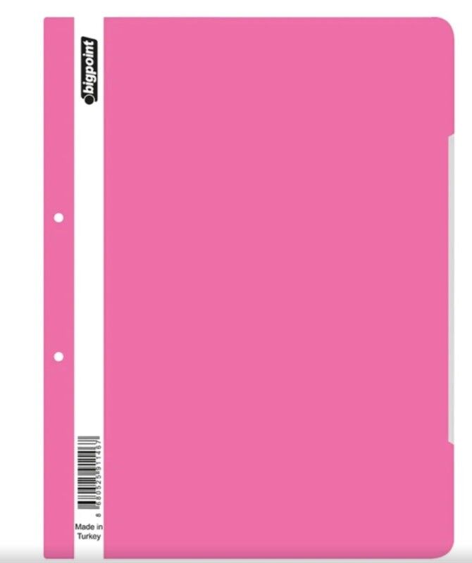Teknofis 50 li Açık Pembe Telli Dosya
