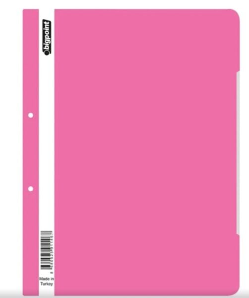 Teknofis 50 li Açık Pembe Telli Dosya