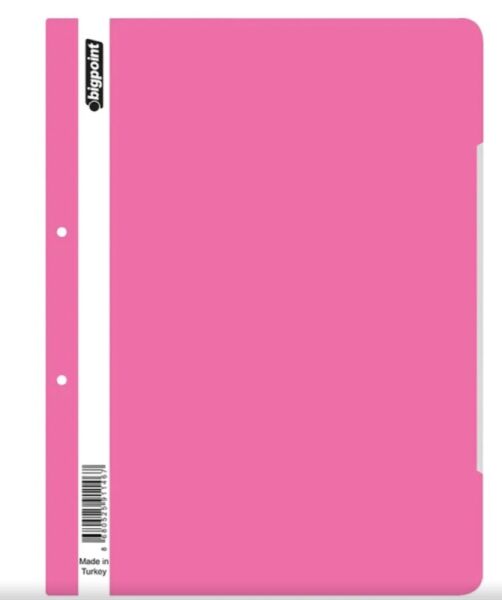 Teknofis 50 li Açık Pembe Telli Dosya