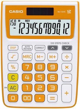 Casio MJ-120D Plus 12 Haneli İşlem Kontrollü Masaüstü Hesap Makinesi