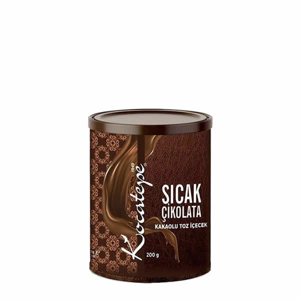 KOCATEPE 200 GR TENEKE KUTU SICAK ÇİKOLATA