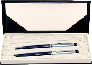 Mikro A/272C1+Bx301A 2 li Set Mavi Tükenmez Kalem