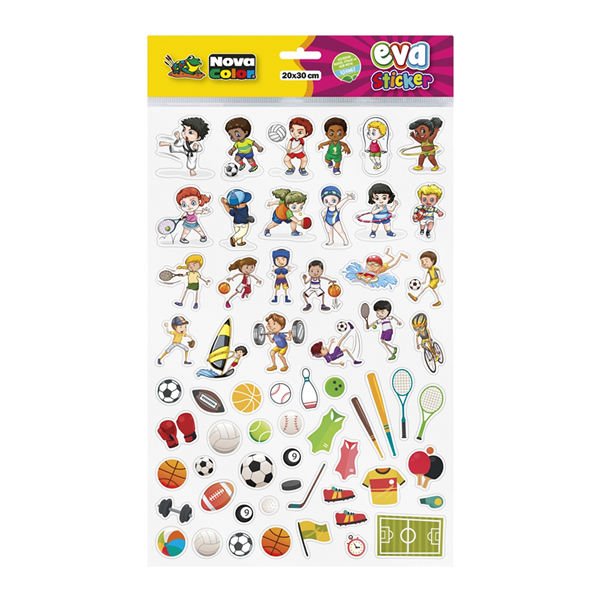 Nova Color NC-691 Spor Sticker Eva