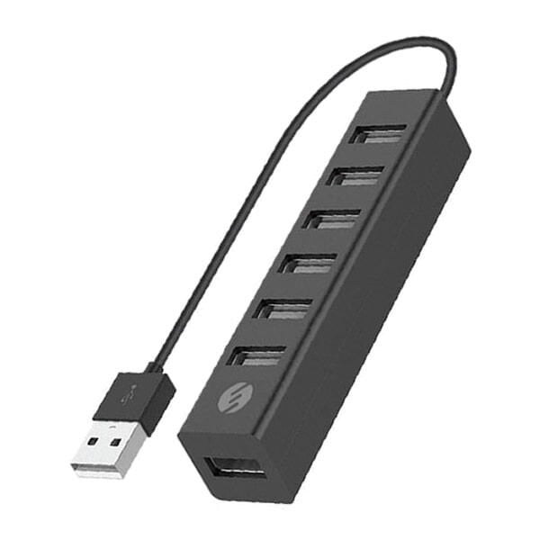 S-Link SW-U217 Siyah Usb 2.0 7 Port Hub Çevirici Adaptör