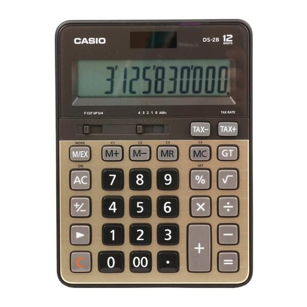 Casio DS-2B-GD 12 Haneli Profesyonel Masaüstü Hesap Makinesi