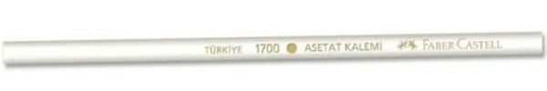 Faber-Castell 1700 Beyaz Asetat Boya Kalemi