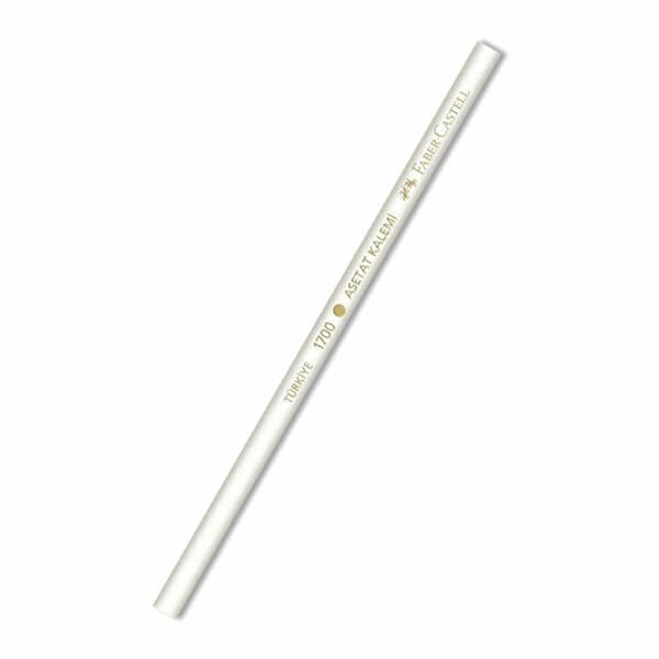 Faber-Castell 1700 Beyaz Asetat Boya Kalemi