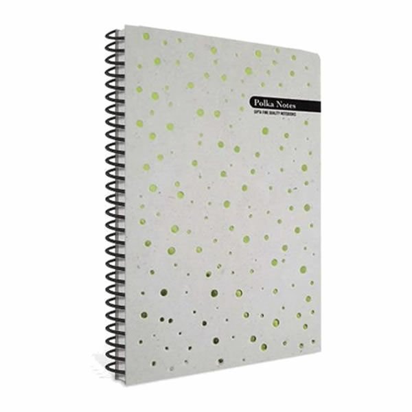 Gıpta Polka Notes 17x24 120 Yaprak Çizgili Spiralli Sert Kapaklı Defter