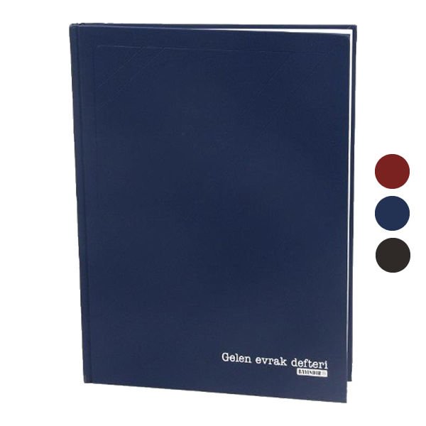 Bayındır BCD0150 24x34 144 Yaprak Gelen Evrak Defteri