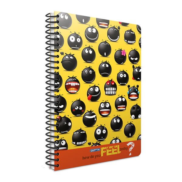 Gıpta Feel A4 80 Yaprak Çizgili Spiralli Pp Kapaklı Defter