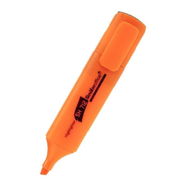 Scrikss SH712 12 li Turuncu Fosforlu Kalem