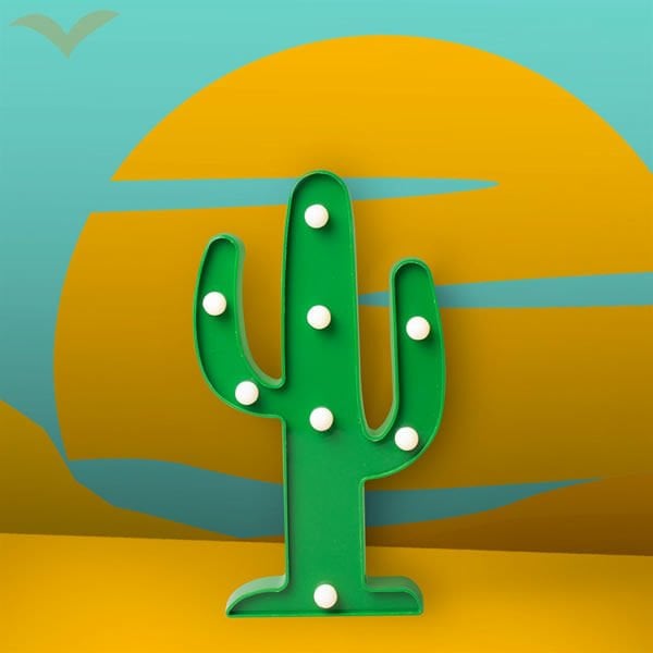 Petrix PD-12K Dekoratif Neon Kaktüs Aydınlatma