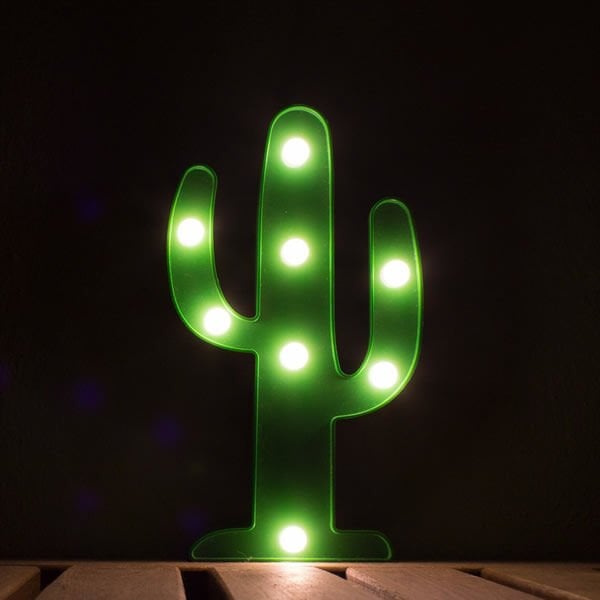 Petrix PD-12K Dekoratif Neon Kaktüs Aydınlatma