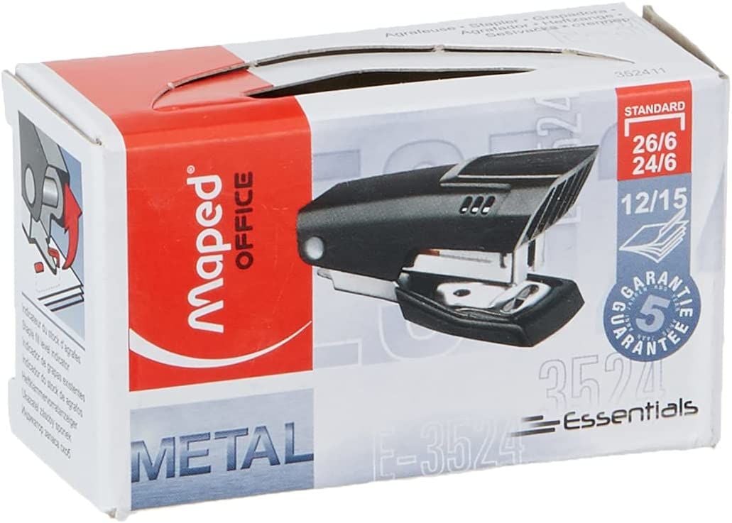 MAPED 352411 ESSENTİALS 24/6 METAL MİNİ ZIMBA MAKİNASI