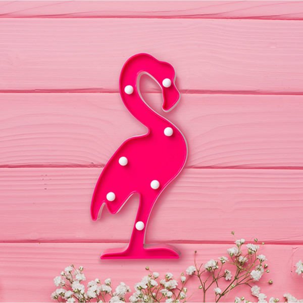 Petrix PD11f Dekoratif Neon Flamingo Aydınlatma