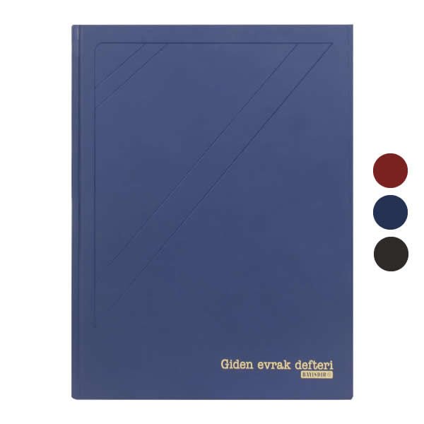Bayındır BCD0290 24x34 144 Yaprak Giden Evrak Defteri