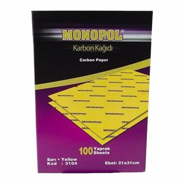 Sayox A4 100 lü Sarı Karbon Kağıdı