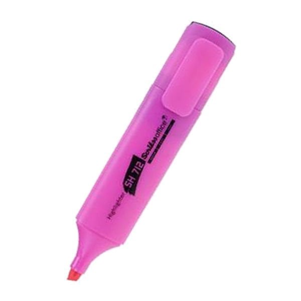 Scrikss SH712 12 li Pembe Fosforlu Kalem