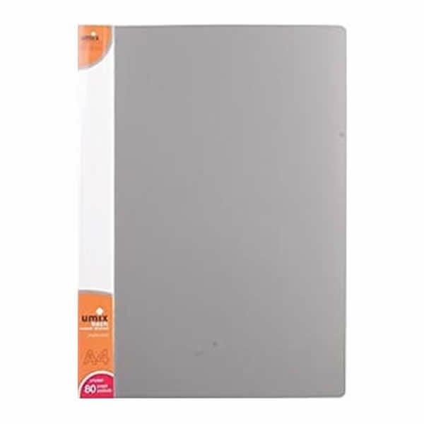 Umix 1147P A4 100 Yaprak Gri Sunum Dosyası