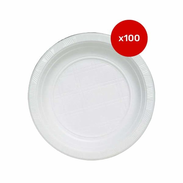 Plates 13,5 cm 100 lü Plastik Tabak