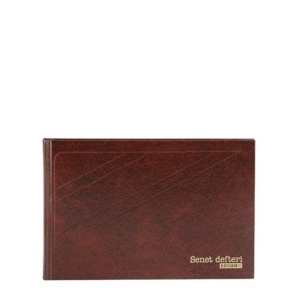 Bayındır BSN0096 17x24 96 Yaprak Senet Defteri