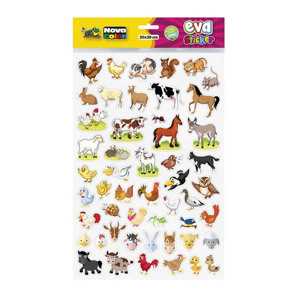 Nova Color NC-680 Evcil Hayvanlar Sticker Eva
