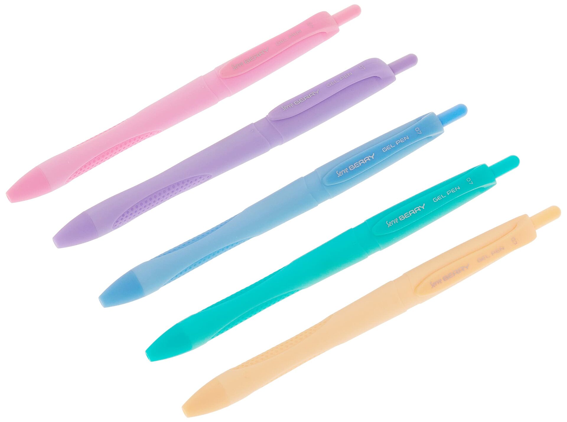 SERVE SV-BRGEL07B5KRP 0,7 MM 5 Lİ BERRY JEL KALEM