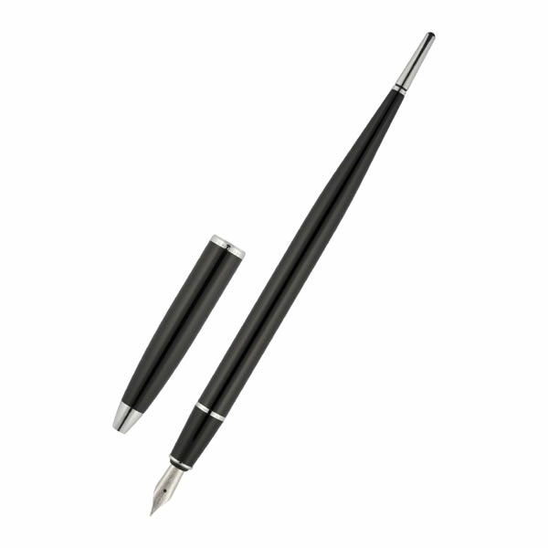 Scrikss 17 Kuyruklu Siyah Dolma Kalem