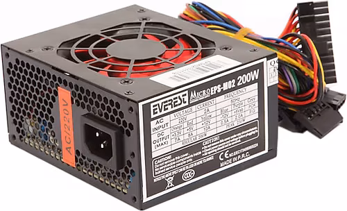 Everest Eps-M02 Real 200W Peak 250W Power Supply Bilgisayar Fanı