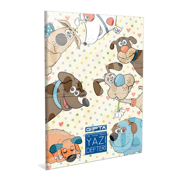 Gıpta Dik Yazı 17X24 40 Yaprak Tel Dikişli Dik Yazı Defteri