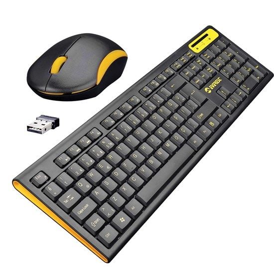 Everest Km-5535 Usb Q Multimedya Kablosuz Standart Klavye & Mouse Set