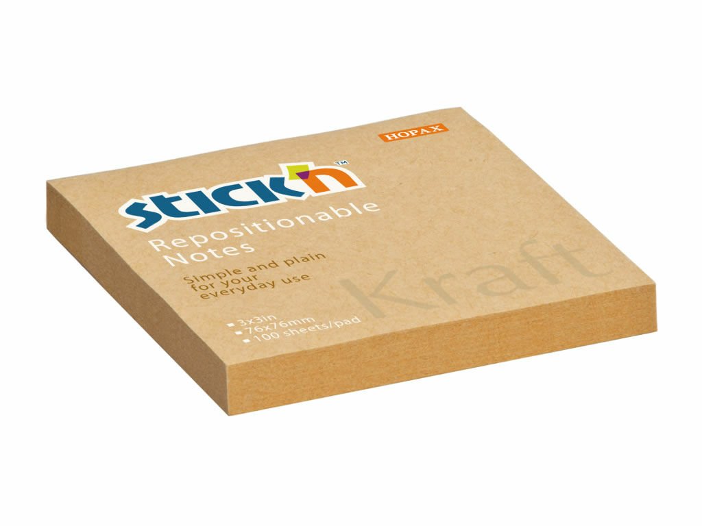 GIPTA STİCKN 76X76 100 YAPRAK KRAFT  NOT KAĞIDI
