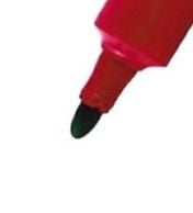 HI-Text 830 PBK Yuvarlak Uçlu Kırmızı Markör Kalem