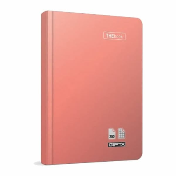 Gıpta Thebook 17x24 120 Yaprak Kareli İplik Dikişli Sert Kapaklı Defter