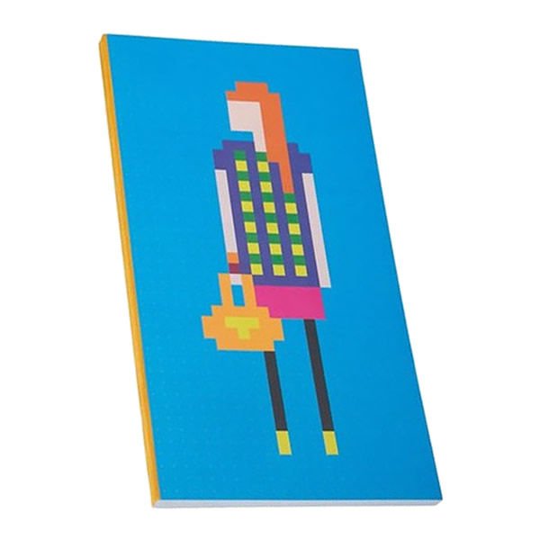 Tosbaa Funky 11,4x20,4 İzotipler Serisi Çizgisiz Defter