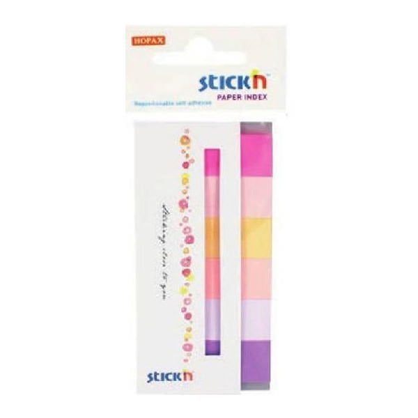 Gıpta Stickn 50x20 180 Yaprak 6 Bahar Rengi Kapaklı Not Kağıdı