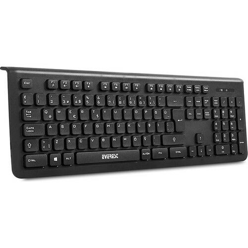 EVEREST KM-62 SİYAH PRESTY Q MULTİMEDYA KLAVYE & MOUSE SET