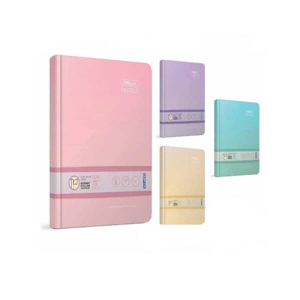 Gıpta Thebook Pastels 17x24 160 Yaprak Çizgili İplik Dikişli Sert Kapaklı Defter