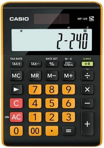 Casio MP-12R 12 Haneli Depo Kullanımına Özel Hesap Makinesi