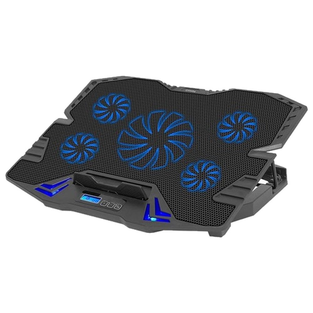 Frisby FNC-5232ST RGB GS5 Notebook Soğutucu 5xFan LCD Kontrol Pane Metal Izgara 2 x USB Port Notebook Soğutucu