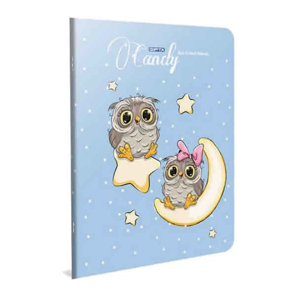 Gıpta Candy A4 60 Yaprak Çizgili Tel Dikişli Defter