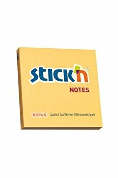 Gıpta Stickn 76x76 100 Yaprak Pastel Turuncu Yapışkan Not Kağıdı