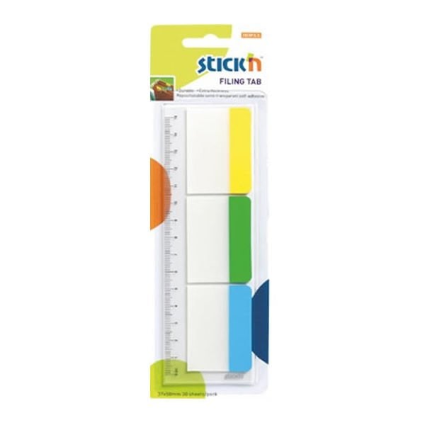 Gıpta Stickn 38x50 30 Yaprak 3 Renk Cetvelli Film Ayracı